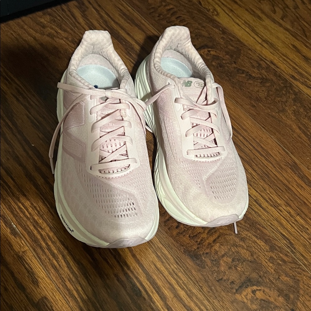 New Balance Women's Soft Pink Athletic Shoes - Picture 3 of 3